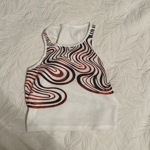 swirl tank top
